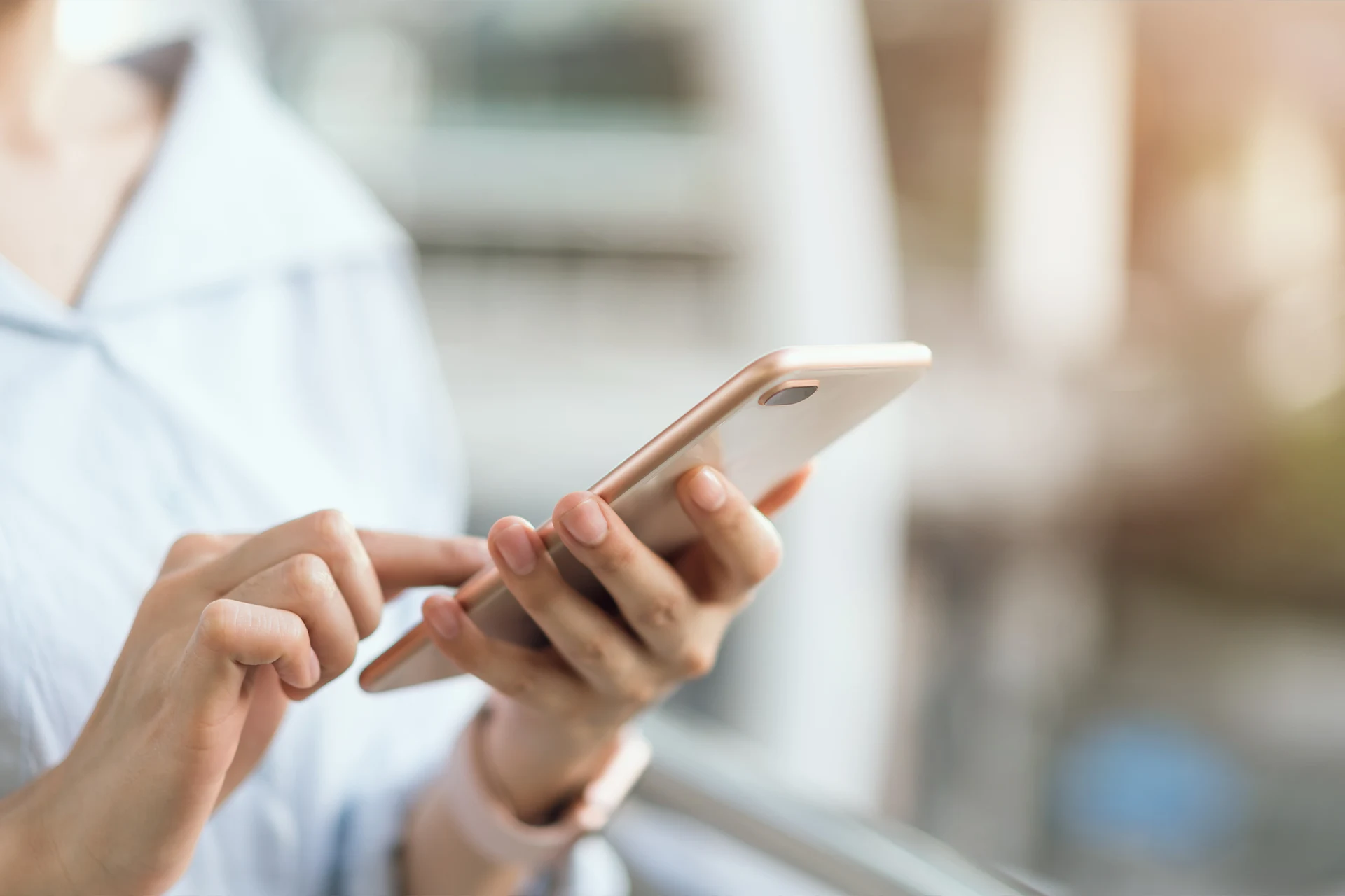 The mobile phone corner